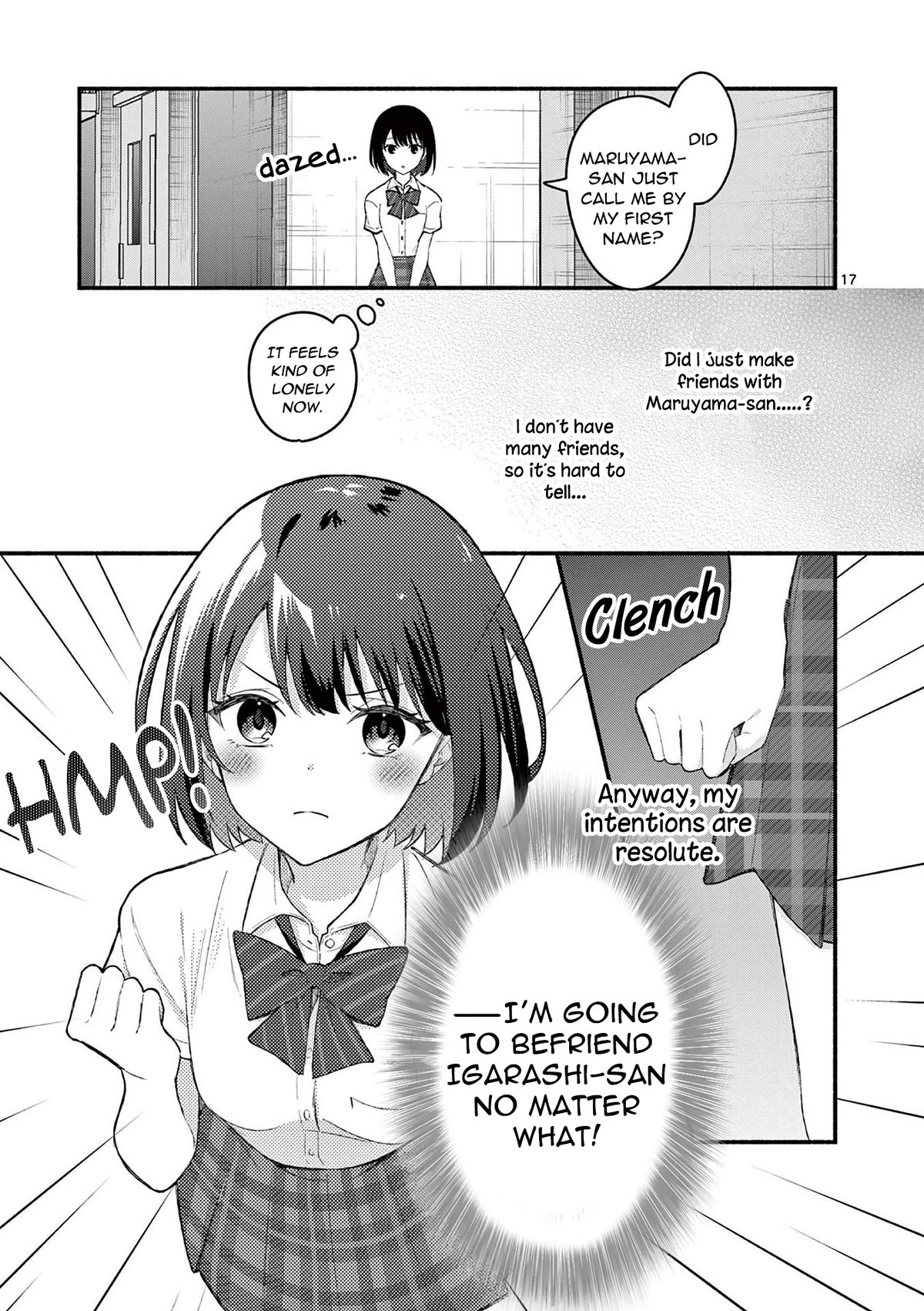 Shiotaiou no Sato-san ga Ore ni dake Amai chapter 54 page 17