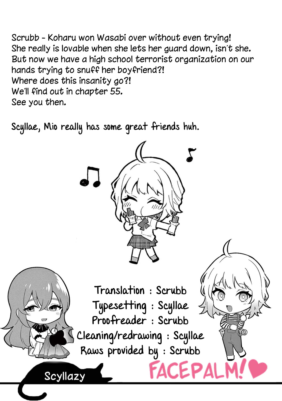 Shiotaiou no Sato-san ga Ore ni dake Amai chapter 54 page 19