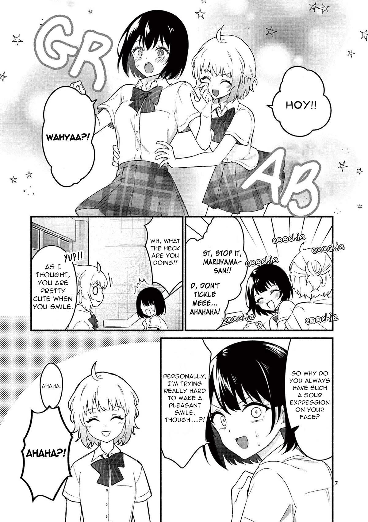 Shiotaiou no Sato-san ga Ore ni dake Amai chapter 54 page 7