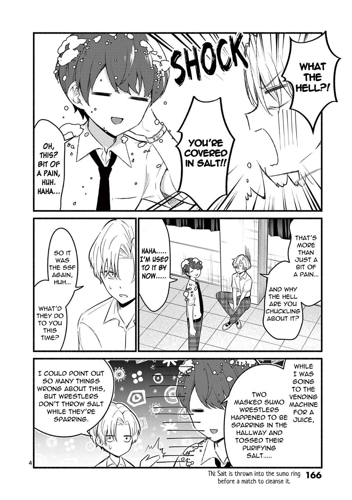 Shiotaiou no Sato-san ga Ore ni dake Amai chapter 57 page 4