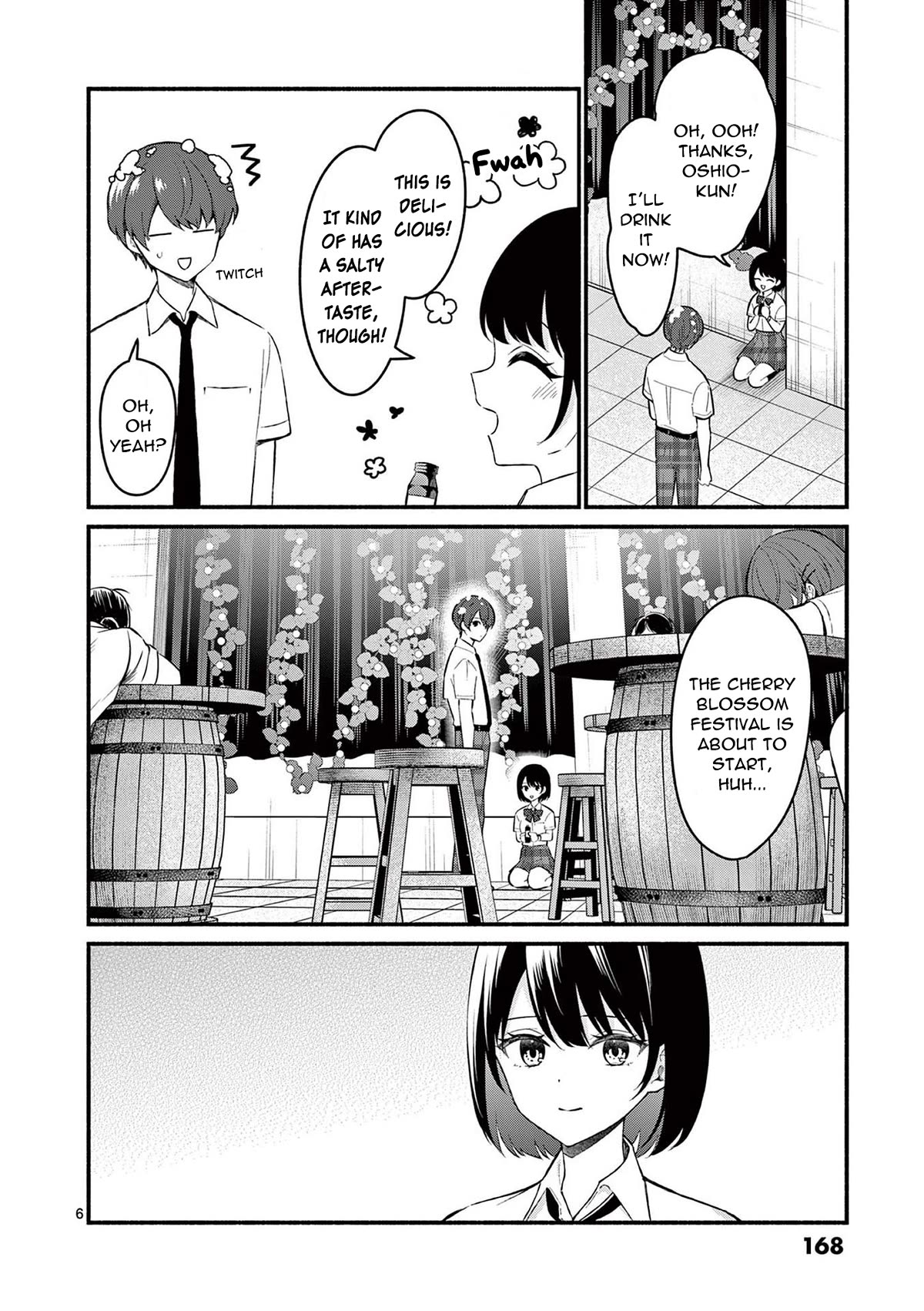 Shiotaiou no Sato-san ga Ore ni dake Amai chapter 57 page 6