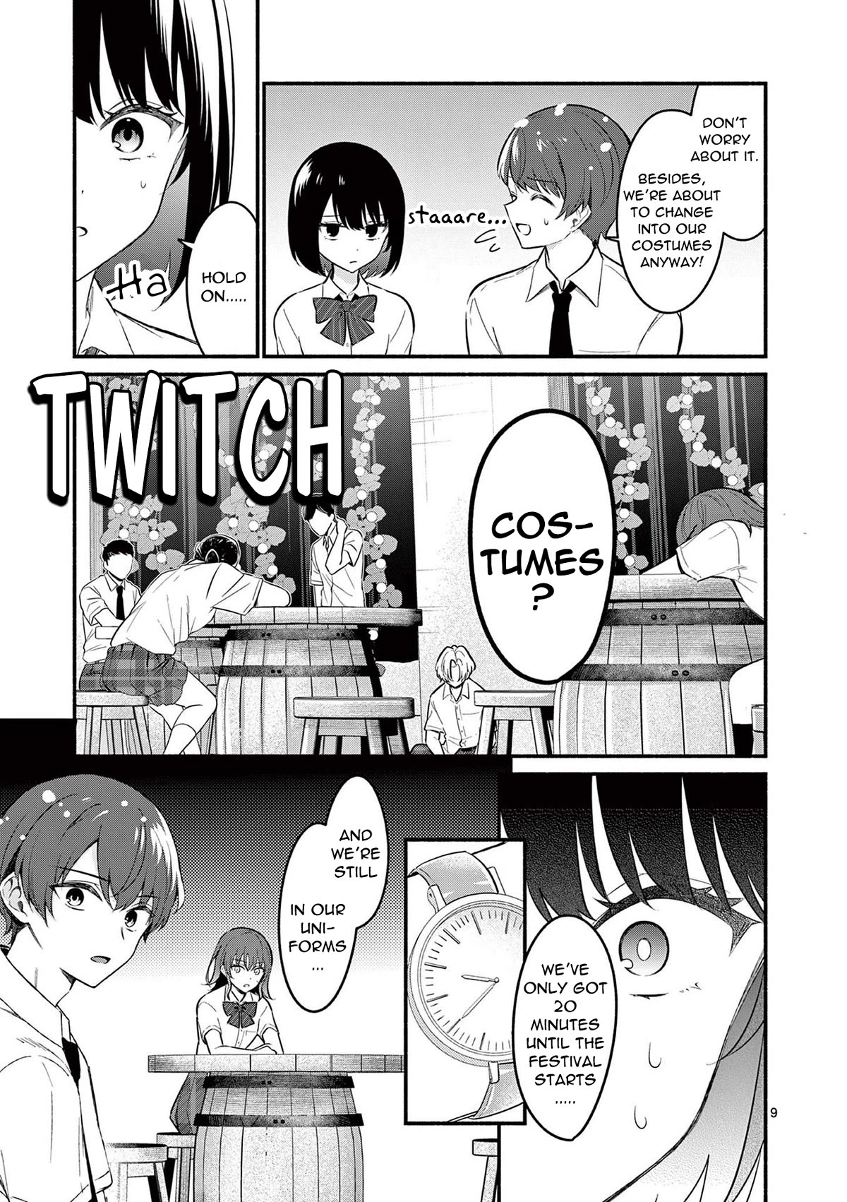 Shiotaiou no Sato-san ga Ore ni dake Amai chapter 57 page 9