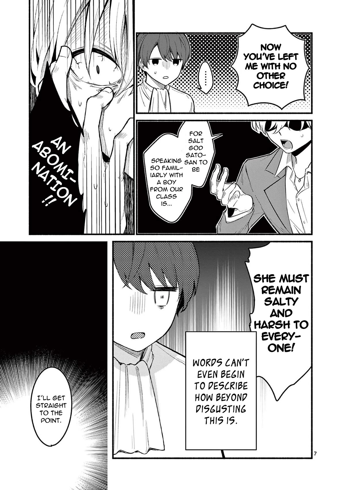 Shiotaiou no Sato-san ga Ore ni dake Amai chapter 61 page 7