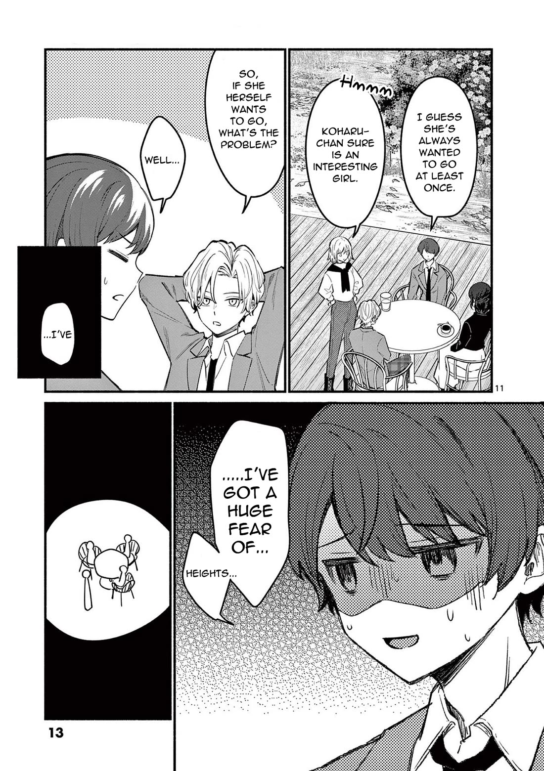 Shiotaiou no Sato-san ga Ore ni dake Amai chapter 68 page 11