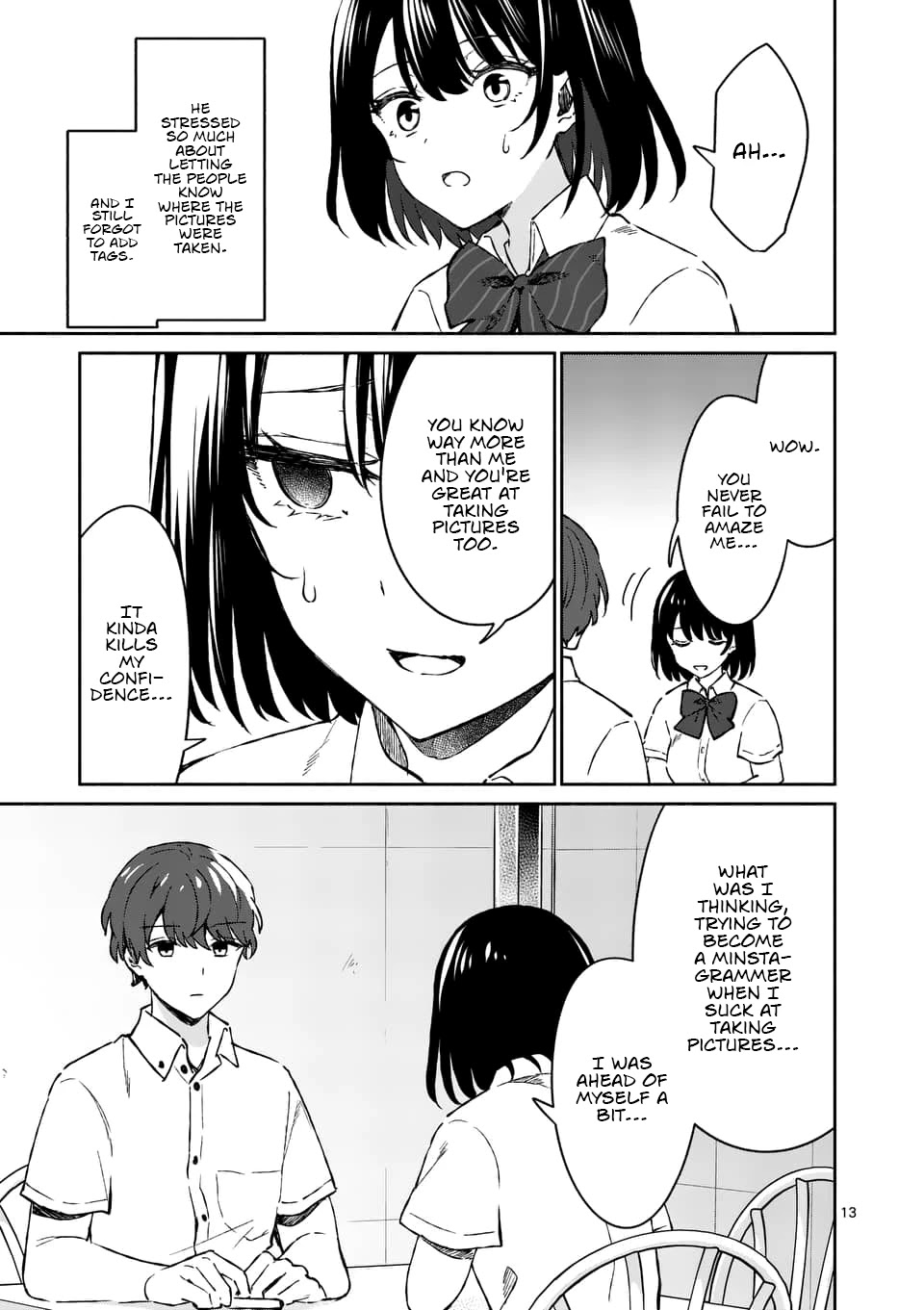 Shiotaiou no Sato-san ga Ore ni dake Amai chapter 7 page 13