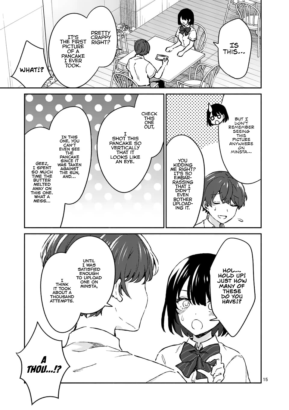 Shiotaiou no Sato-san ga Ore ni dake Amai chapter 7 page 15