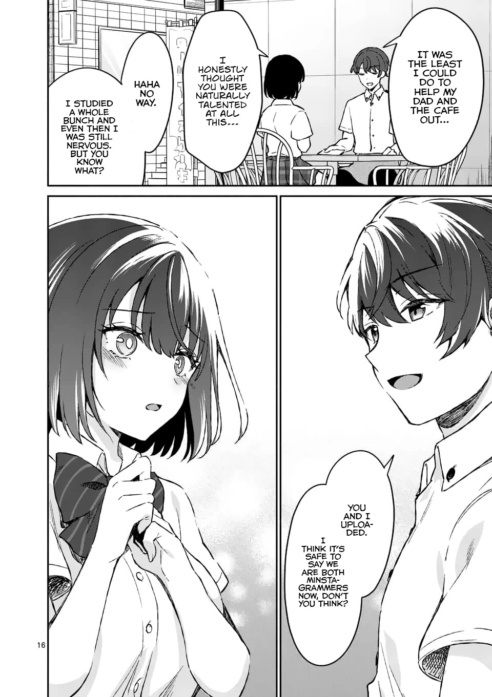 Shiotaiou no Sato-san ga Ore ni dake Amai chapter 7 page 16