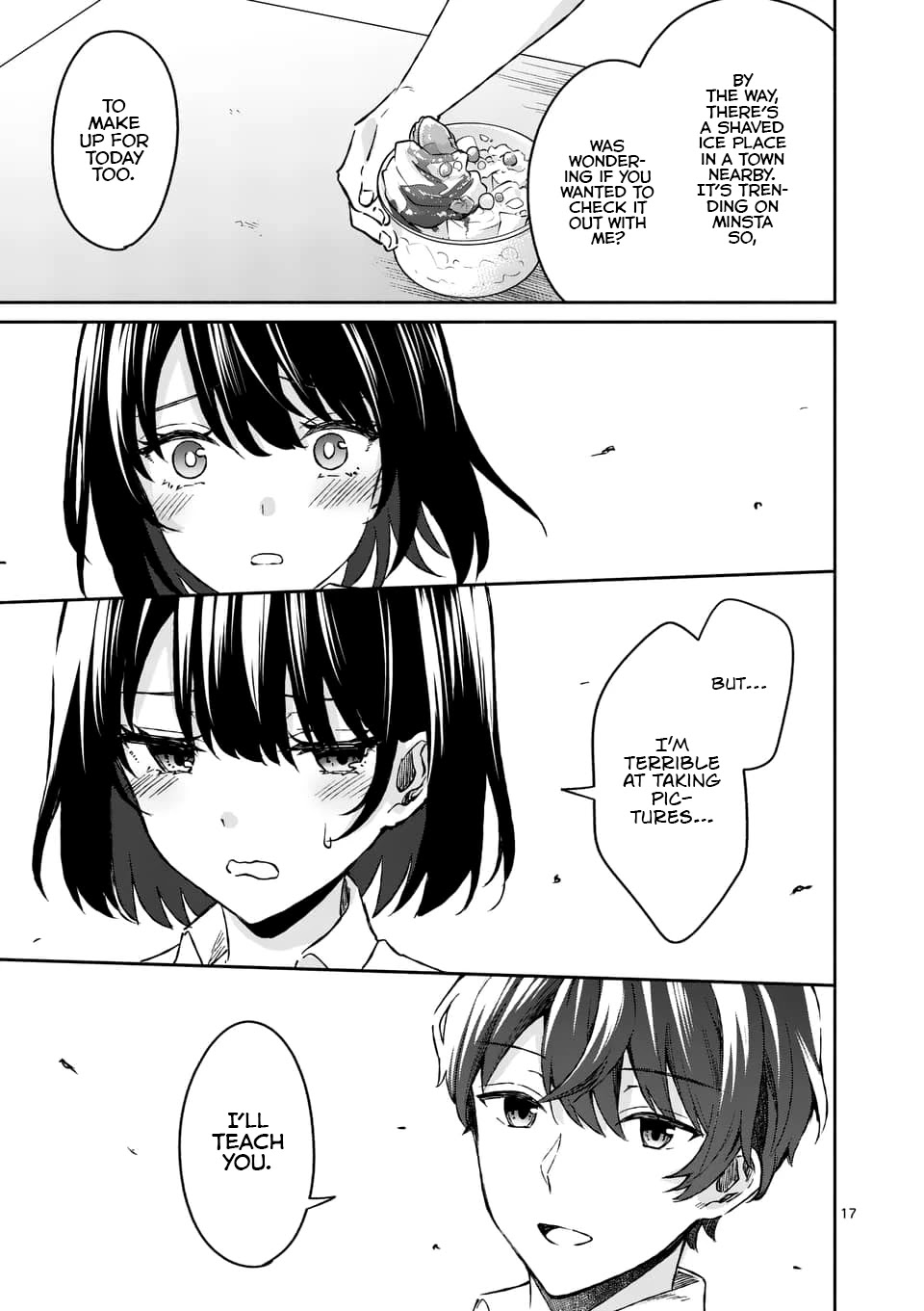 Shiotaiou no Sato-san ga Ore ni dake Amai chapter 7 page 17