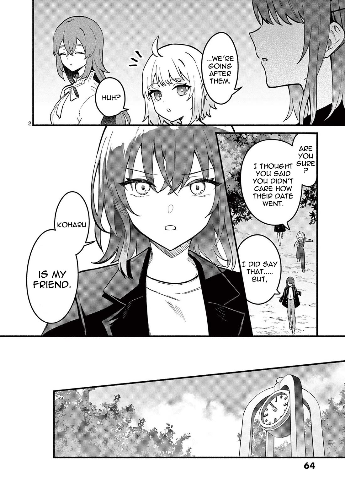 Shiotaiou no Sato-san ga Ore ni dake Amai chapter 71 page 2
