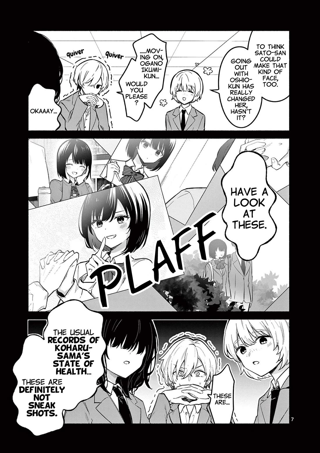 Shiotaiou no Sato-san ga Ore ni dake Amai chapter 72 page 7