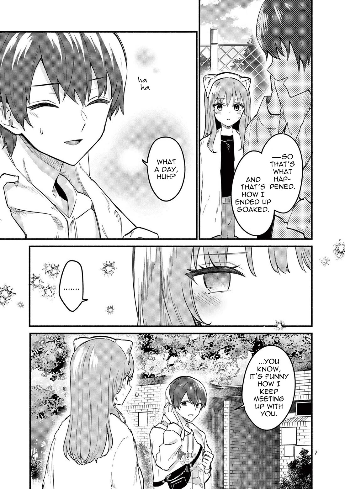 Shiotaiou no Sato-san ga Ore ni dake Amai chapter 74 page 7