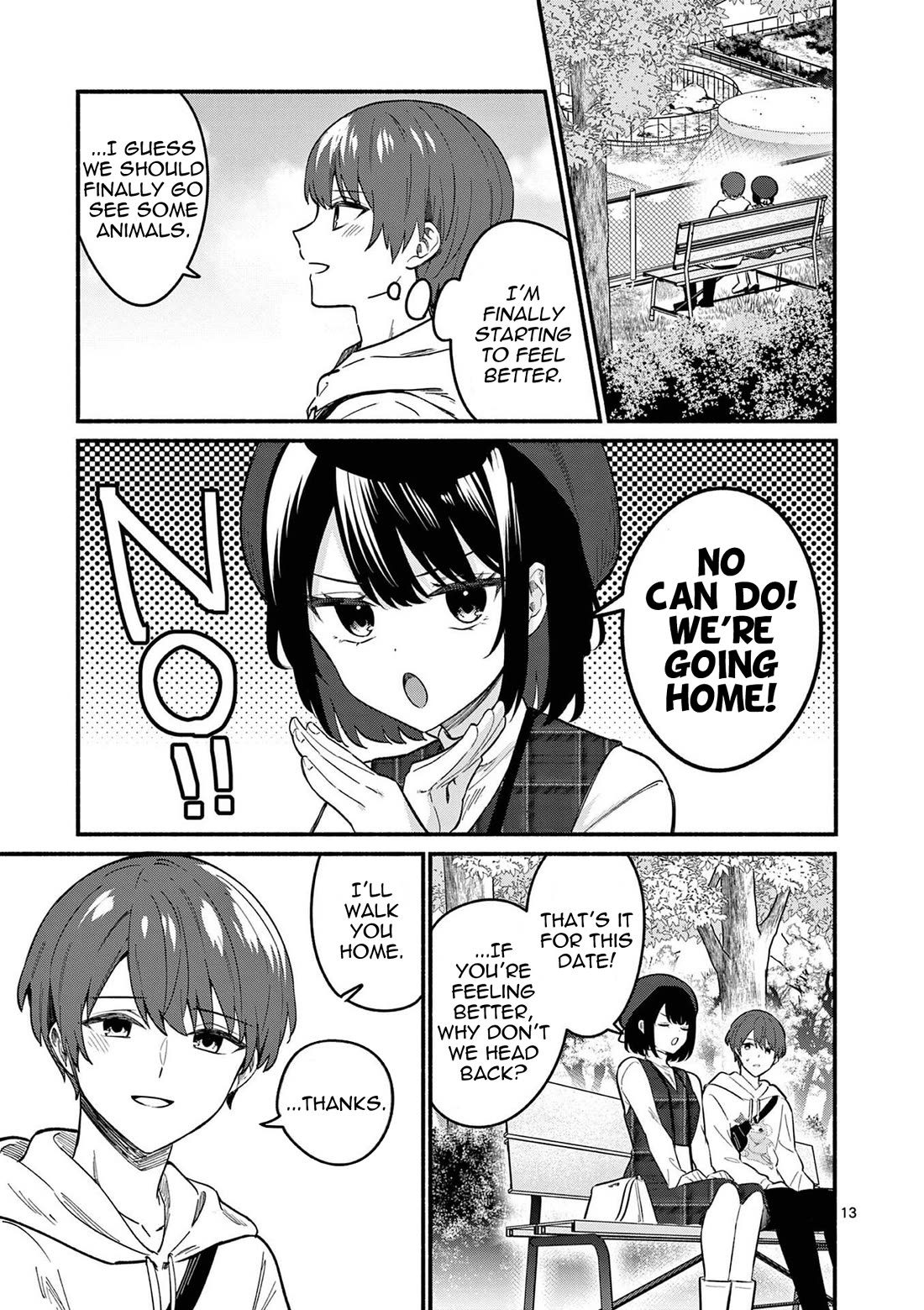 Shiotaiou no Sato-san ga Ore ni dake Amai chapter 79 page 14