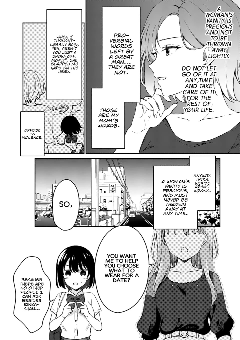 Shiotaiou no Sato-san ga Ore ni dake Amai chapter 8 page 10