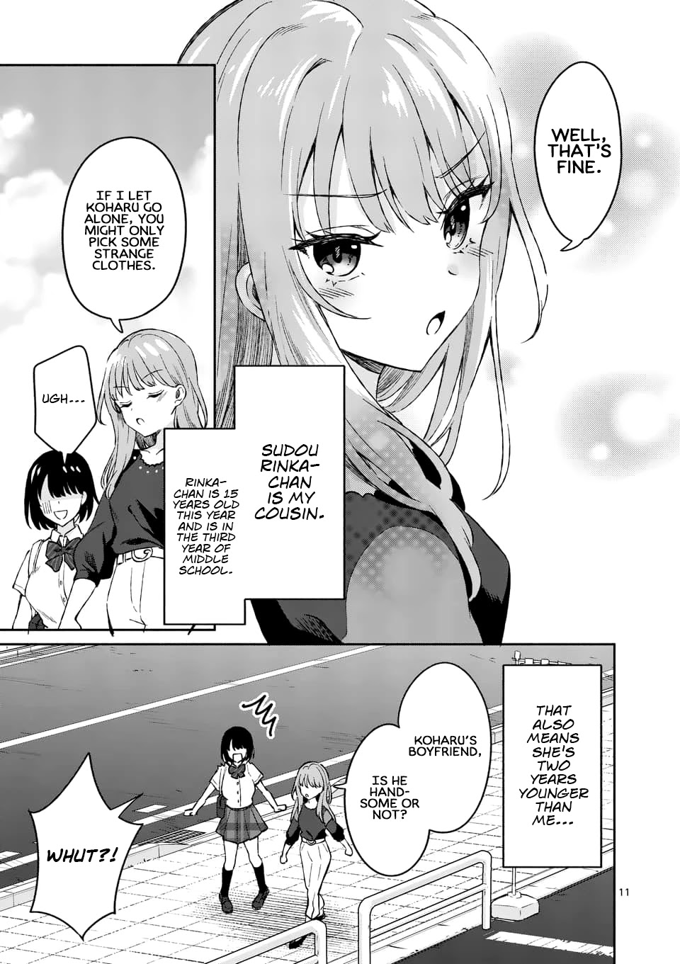 Shiotaiou no Sato-san ga Ore ni dake Amai chapter 8 page 11