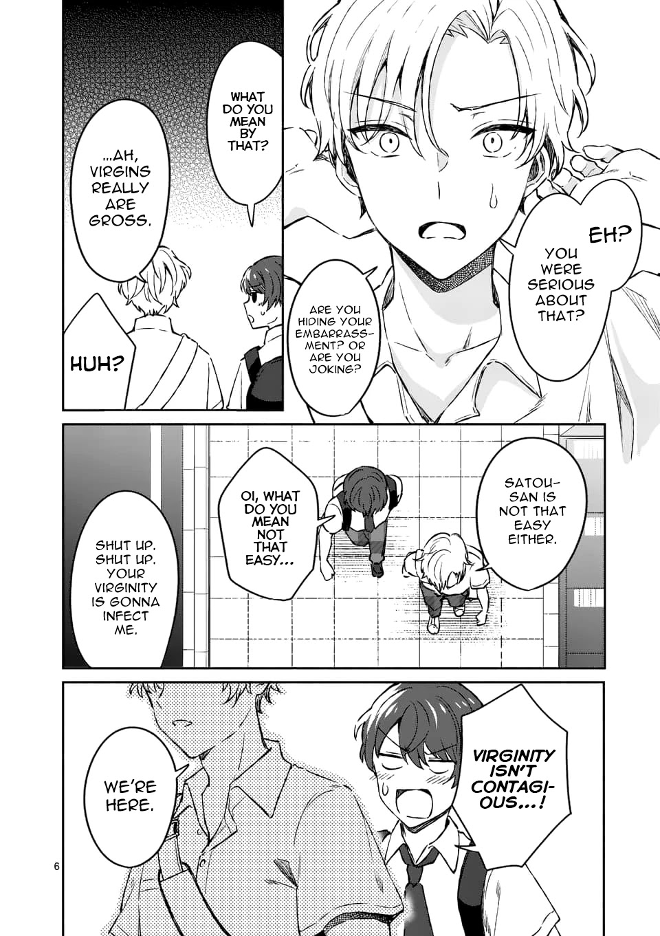 Shiotaiou no Sato-san ga Ore ni dake Amai chapter 8 page 6