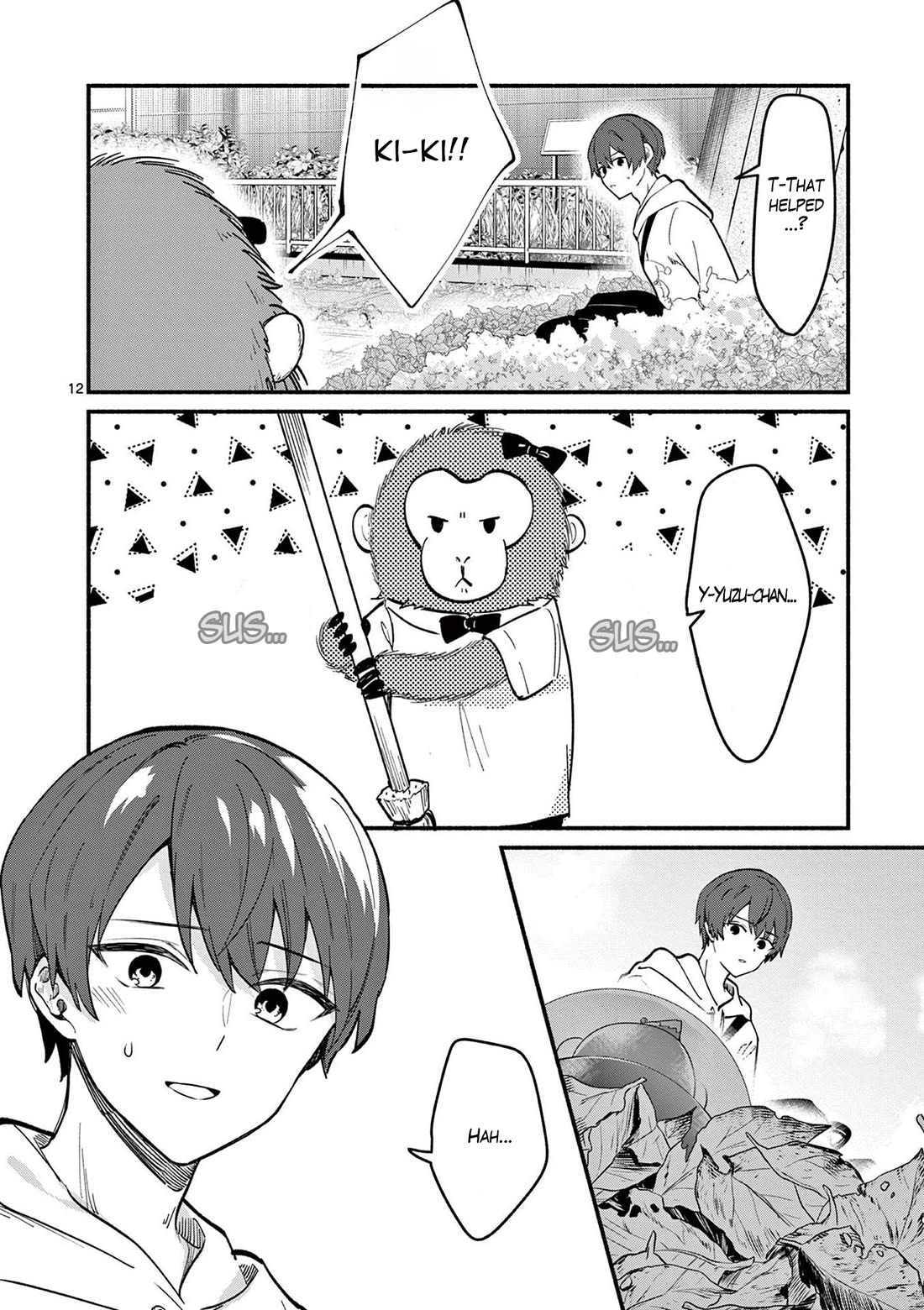 Shiotaiou no Sato-san ga Ore ni dake Amai chapter 80 page 12
