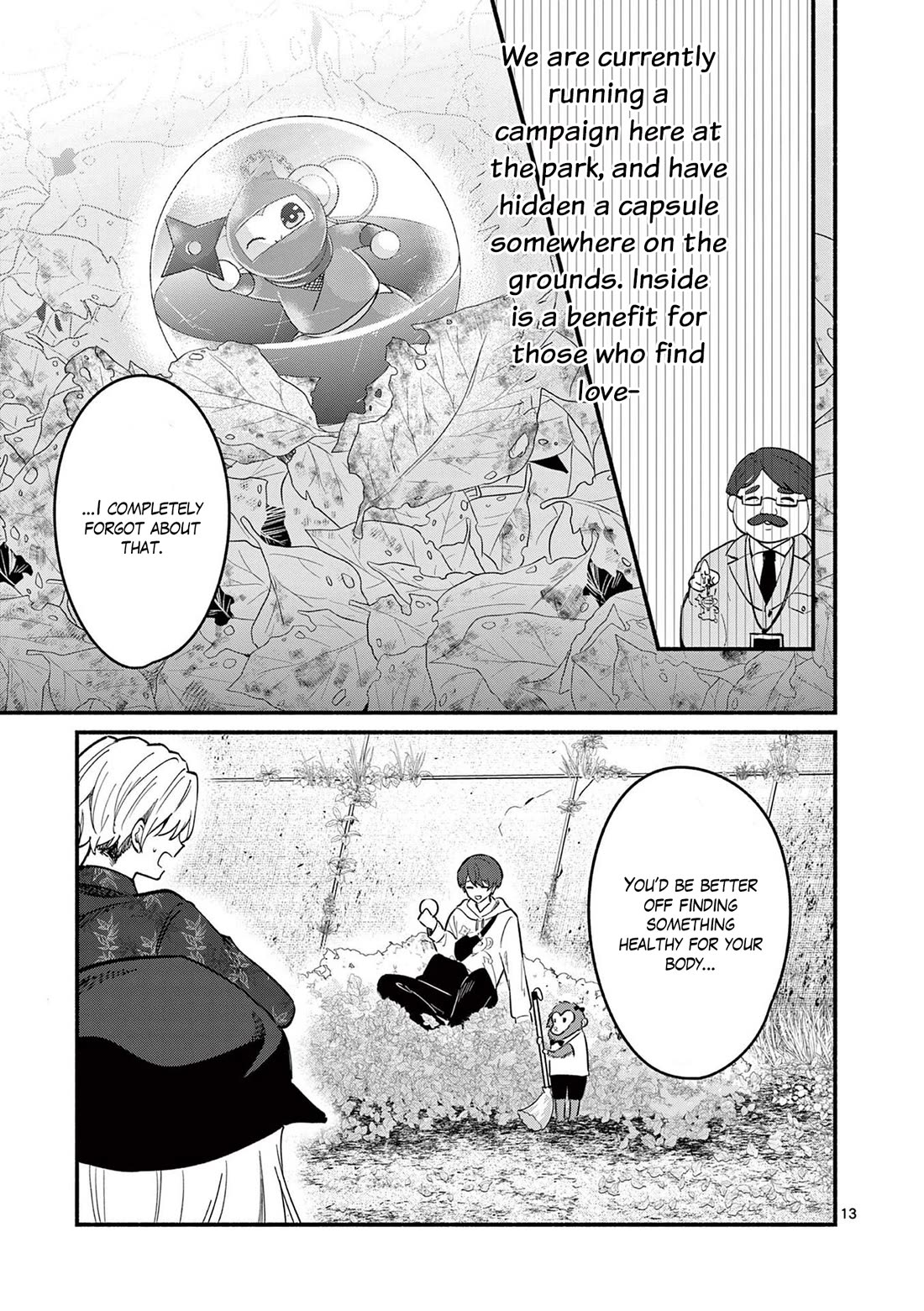 Shiotaiou no Sato-san ga Ore ni dake Amai chapter 80 page 13