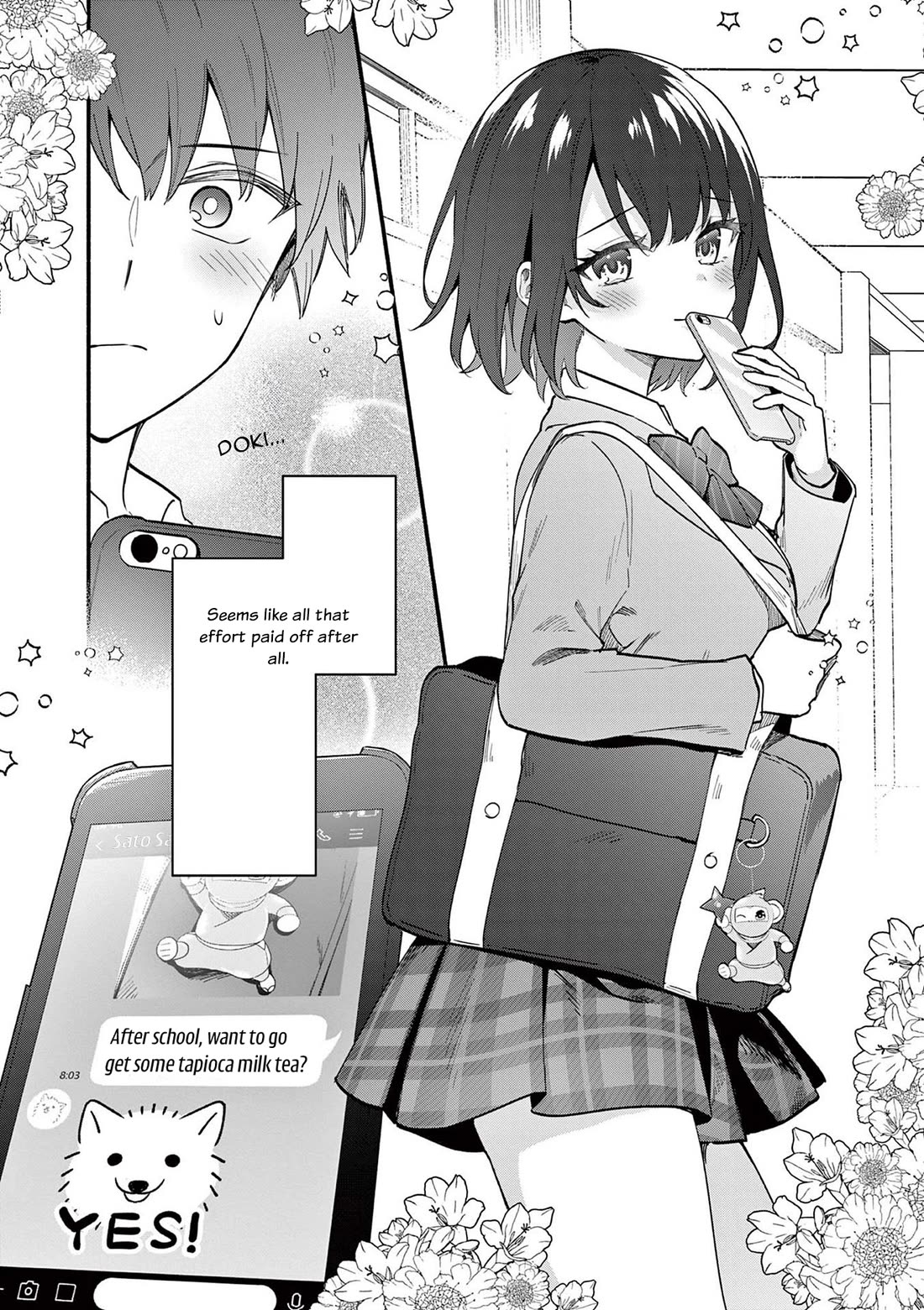 Shiotaiou no Sato-san ga Ore ni dake Amai chapter 80 page 18