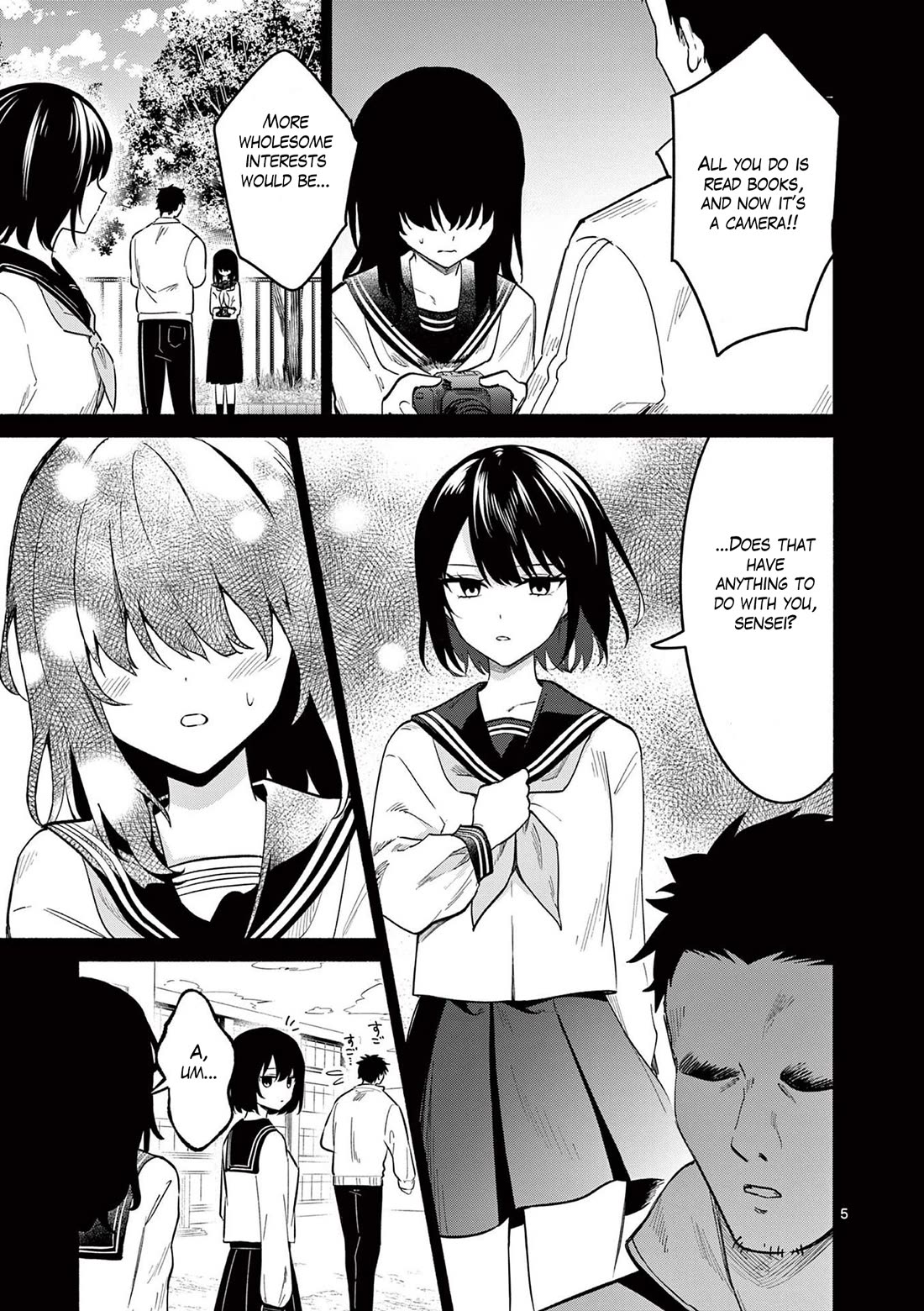 Shiotaiou no Sato-san ga Ore ni dake Amai chapter 80 page 5