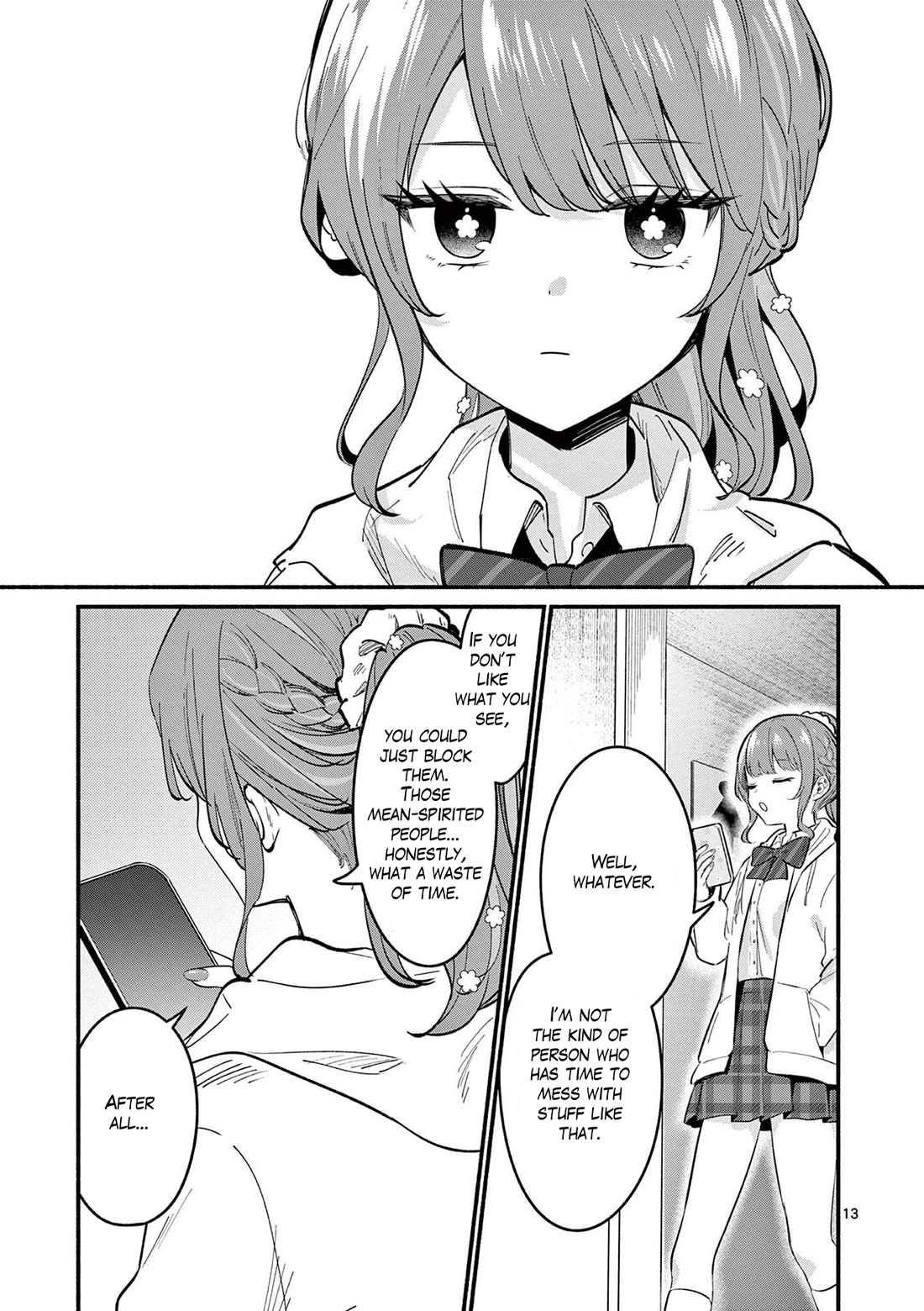 Shiotaiou no Sato-san ga Ore ni dake Amai chapter 81 page 13