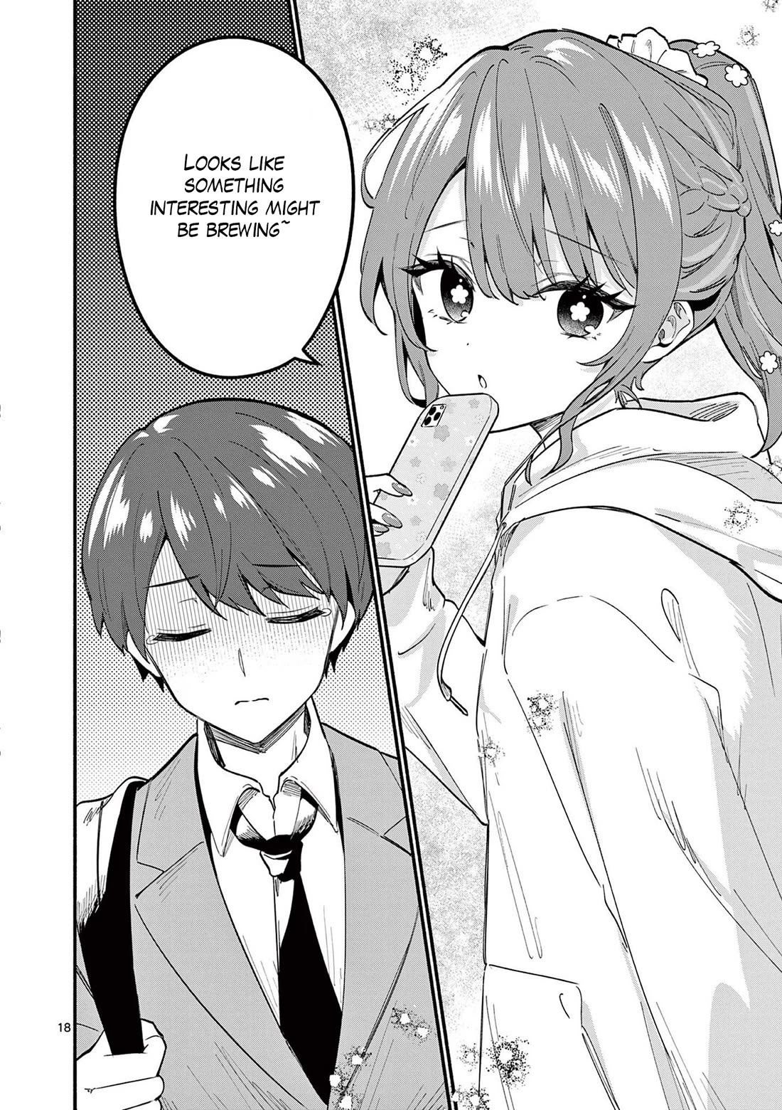 Shiotaiou no Sato-san ga Ore ni dake Amai chapter 81 page 18