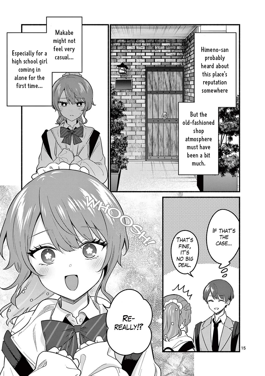 Shiotaiou no Sato-san ga Ore ni dake Amai chapter 83 page 15
