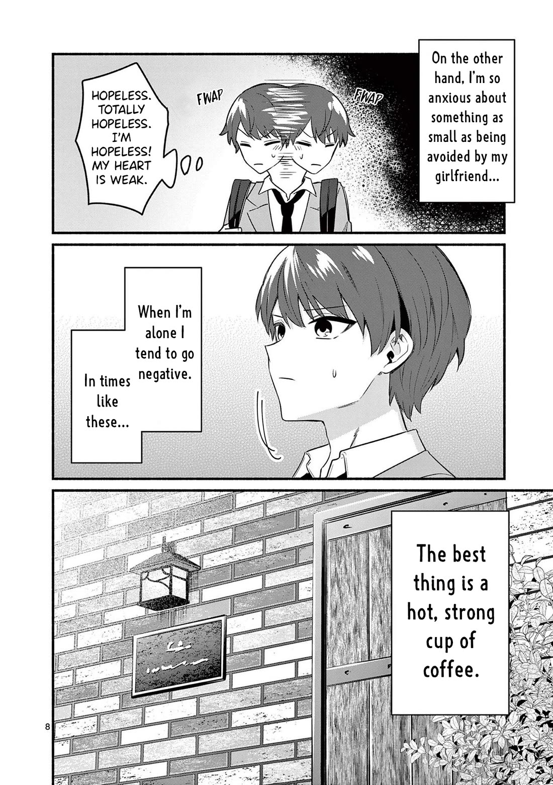 Shiotaiou no Sato-san ga Ore ni dake Amai chapter 83 page 8