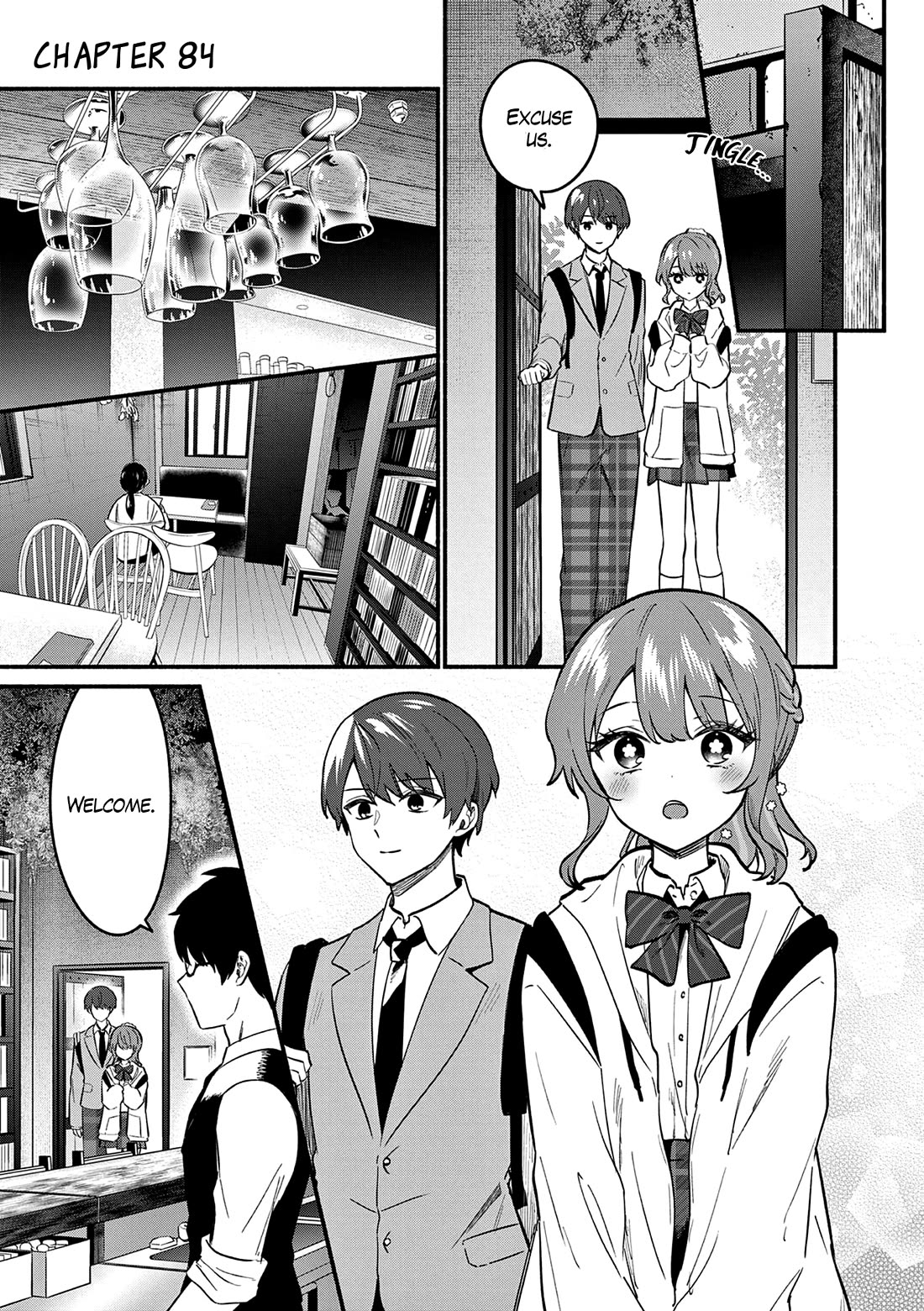 Shiotaiou no Sato-san ga Ore ni dake Amai chapter 84 page 1