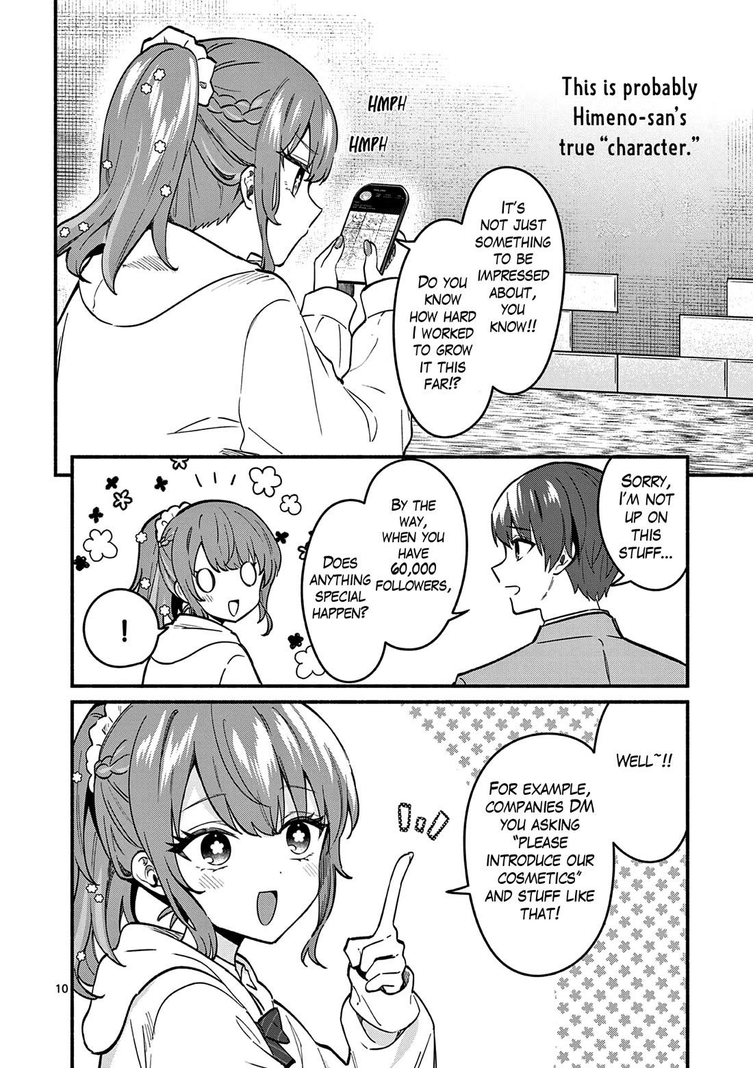 Shiotaiou no Sato-san ga Ore ni dake Amai chapter 84 page 10