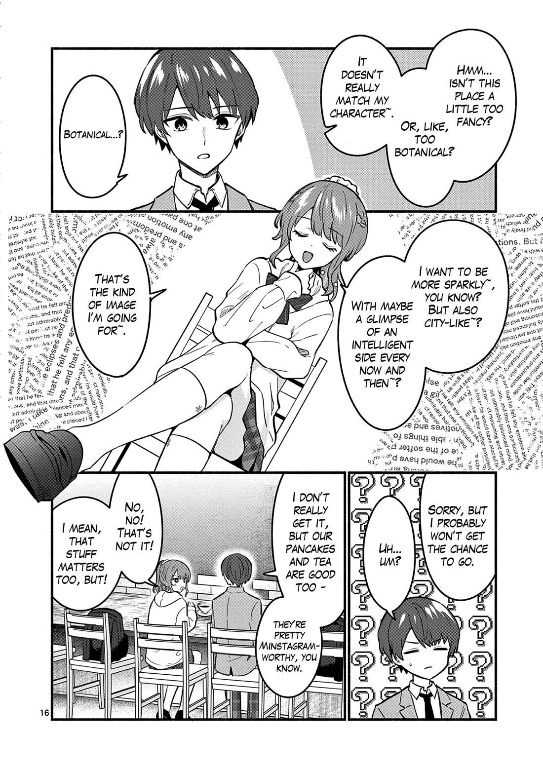 Shiotaiou no Sato-san ga Ore ni dake Amai chapter 84 page 16