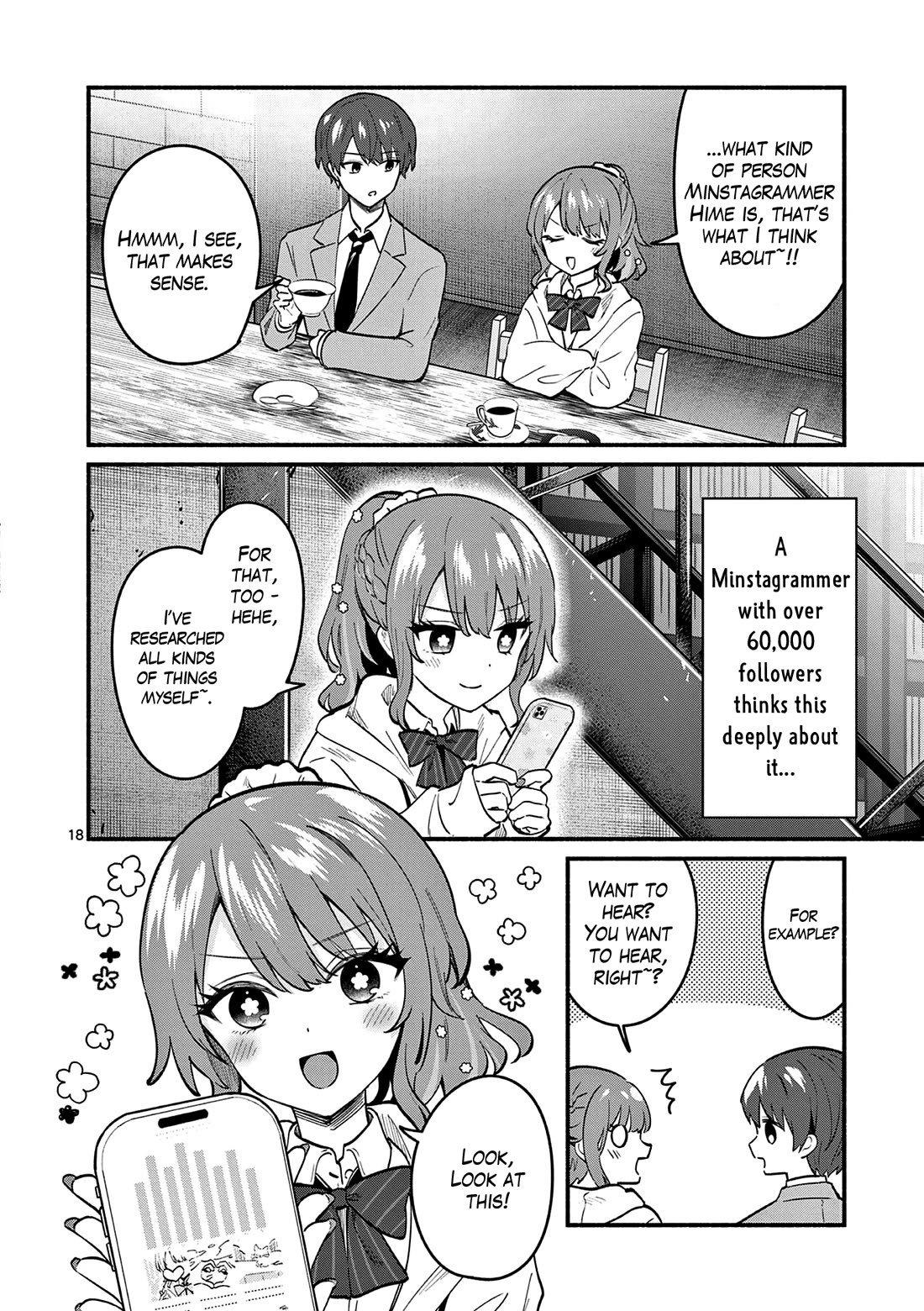Shiotaiou no Sato-san ga Ore ni dake Amai chapter 84 page 18