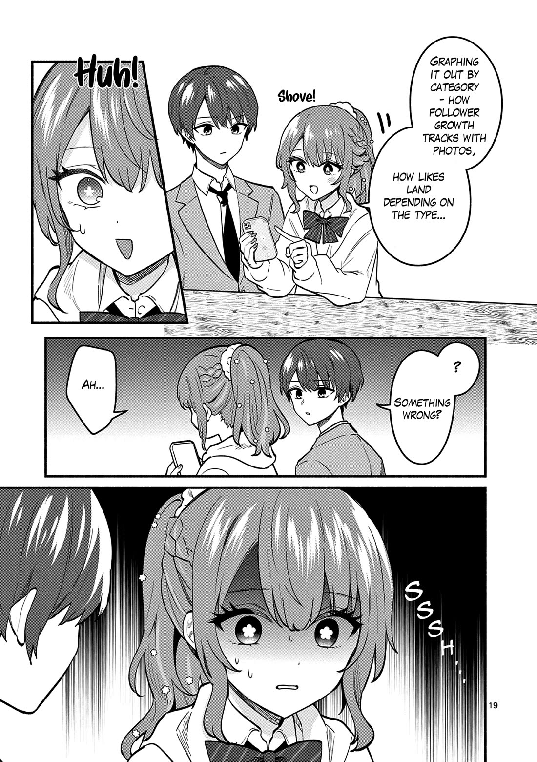 Shiotaiou no Sato-san ga Ore ni dake Amai chapter 84 page 19