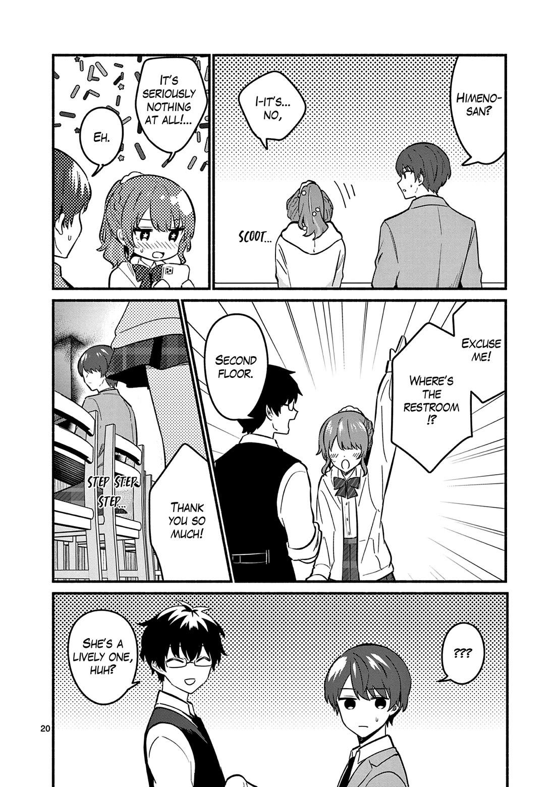 Shiotaiou no Sato-san ga Ore ni dake Amai chapter 84 page 20