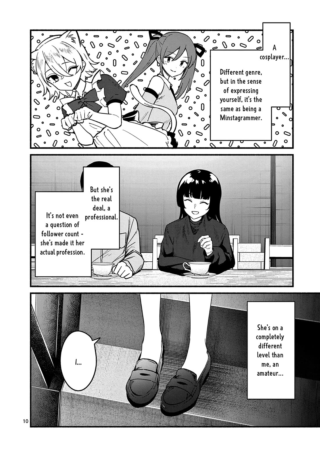 Shiotaiou no Sato-san ga Ore ni dake Amai chapter 85 page 10