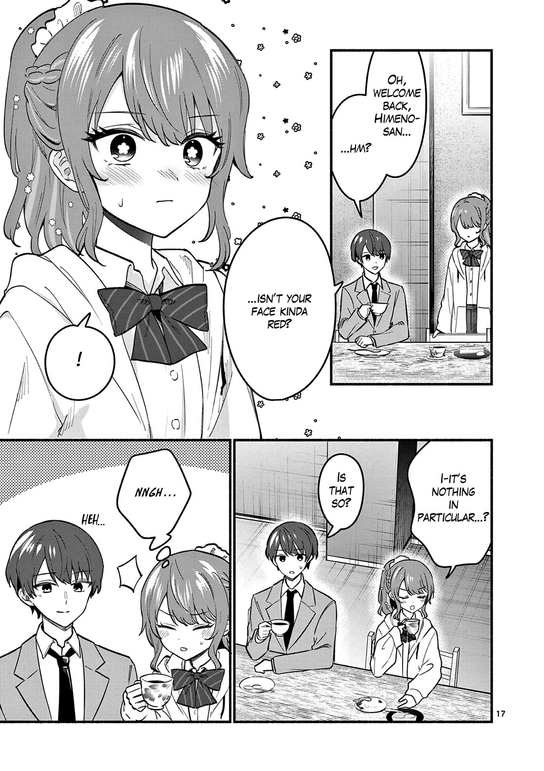 Shiotaiou no Sato-san ga Ore ni dake Amai chapter 85 page 17