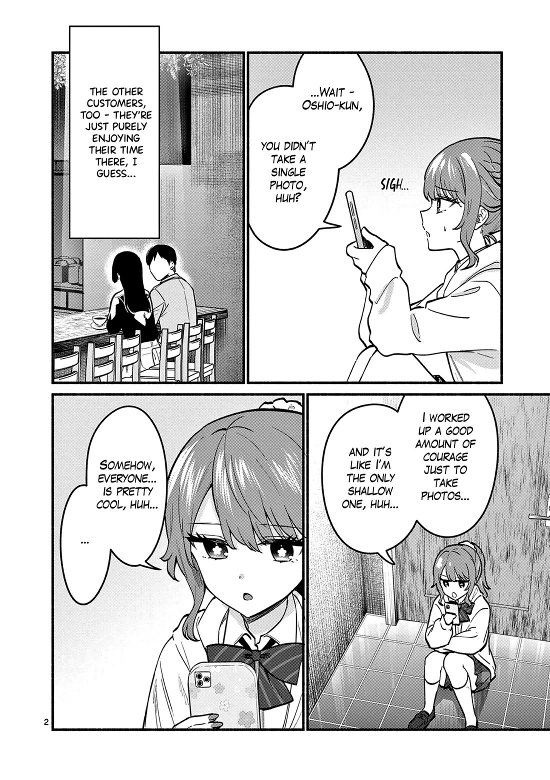Shiotaiou no Sato-san ga Ore ni dake Amai chapter 85 page 2