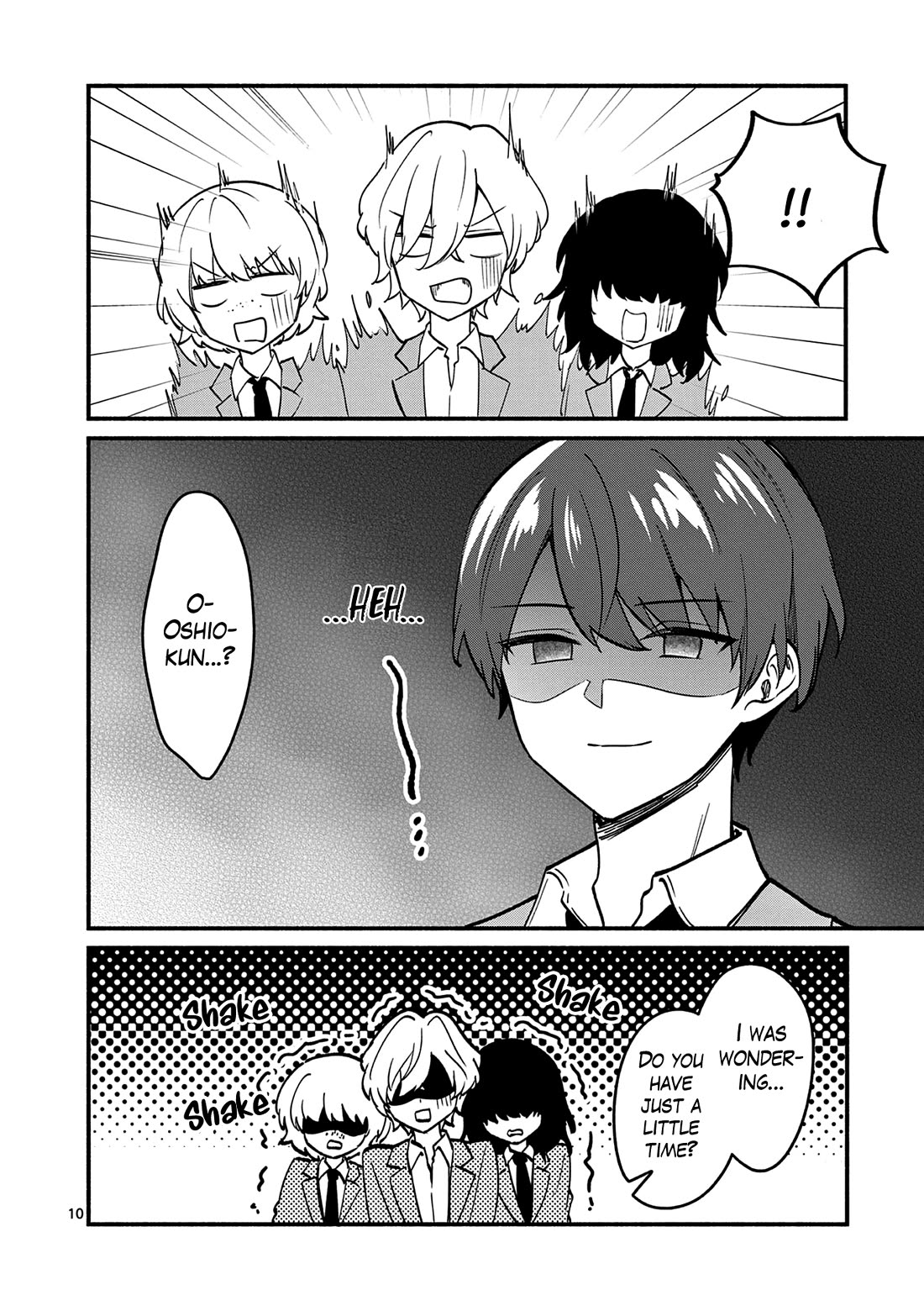 Shiotaiou no Sato-san ga Ore ni dake Amai chapter 87 page 10