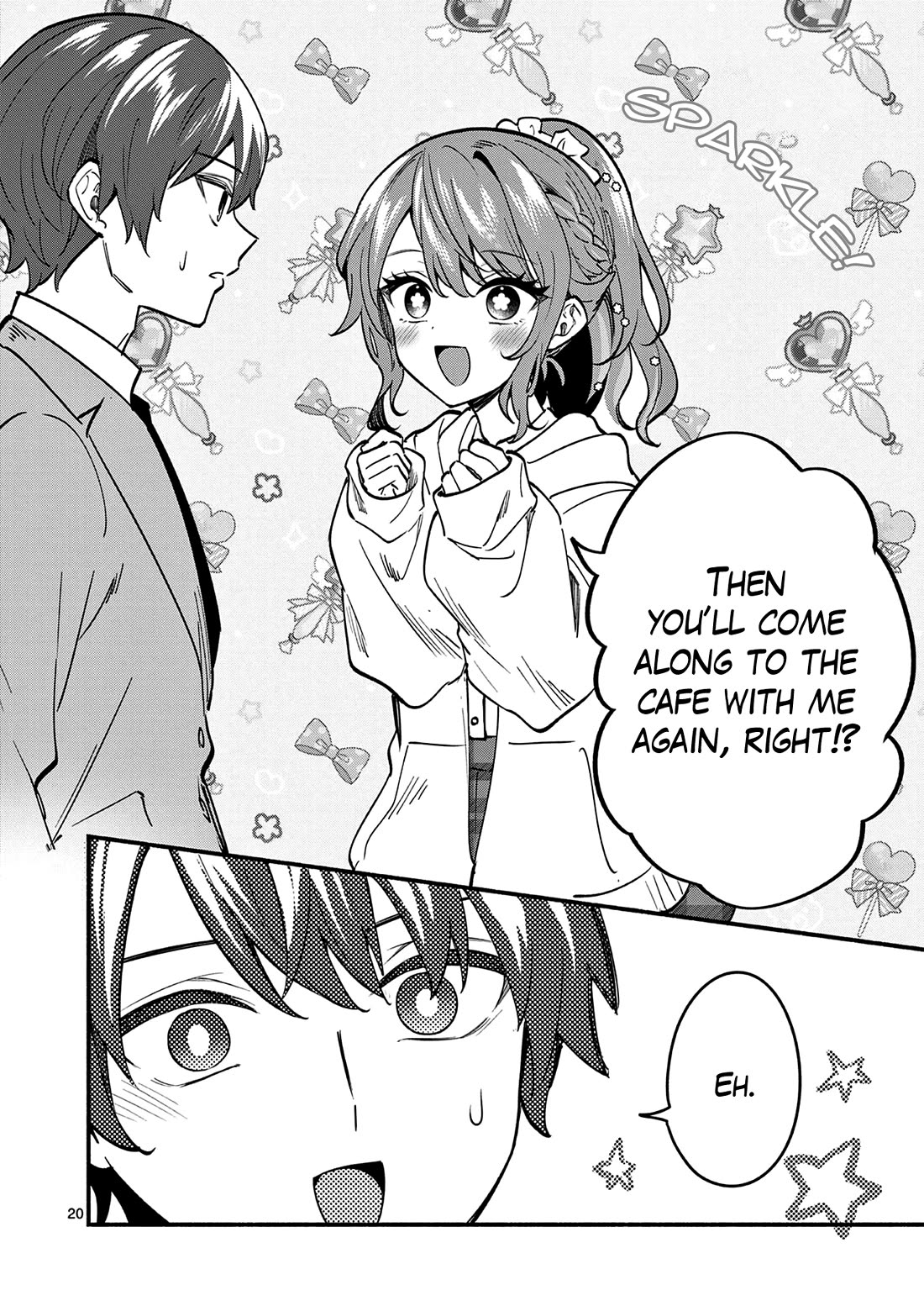 Shiotaiou no Sato-san ga Ore ni dake Amai chapter 87 page 20