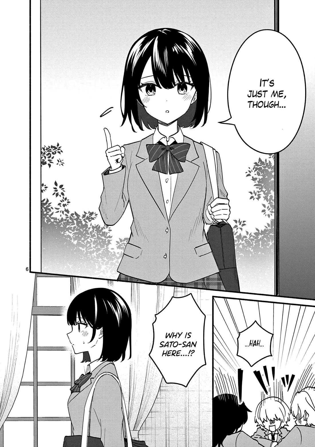 Shiotaiou no Sato-san ga Ore ni dake Amai chapter 87 page 6