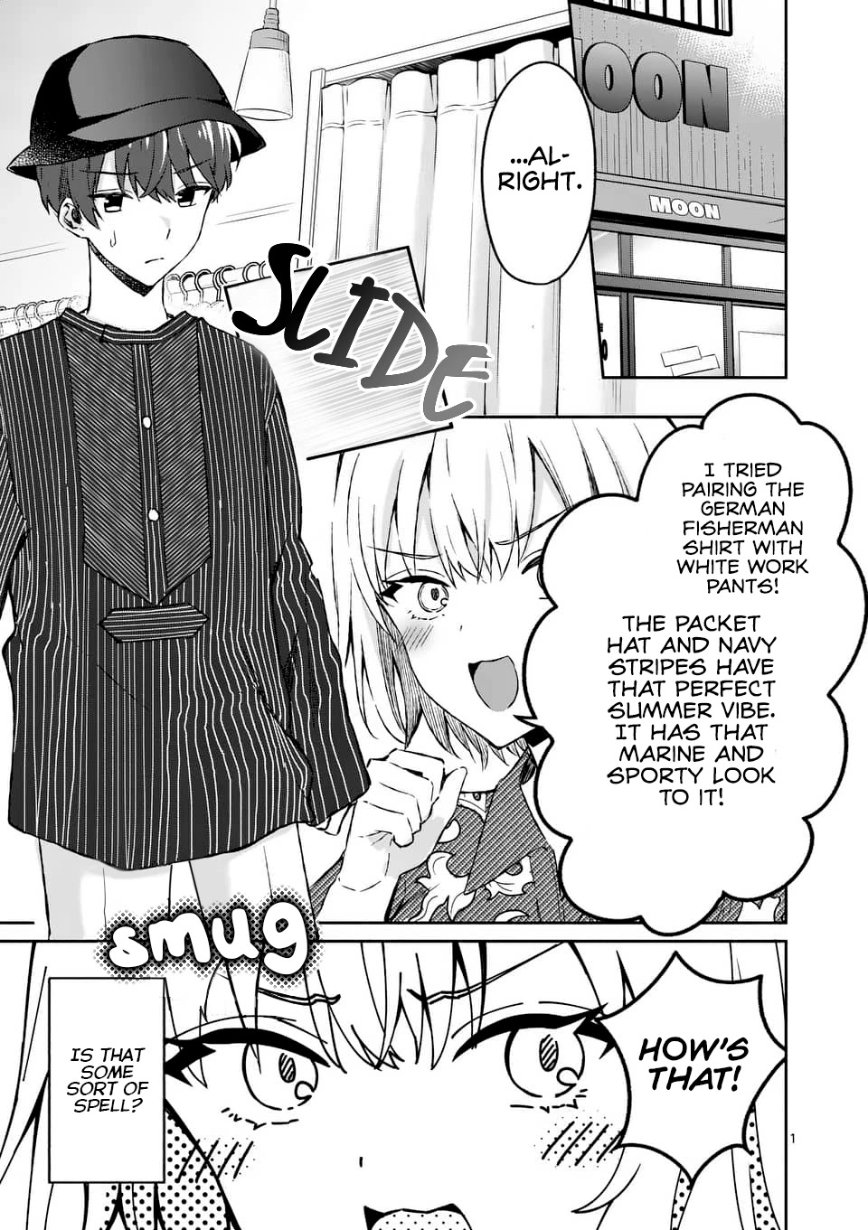 Shiotaiou no Sato-san ga Ore ni dake Amai chapter 9 page 1