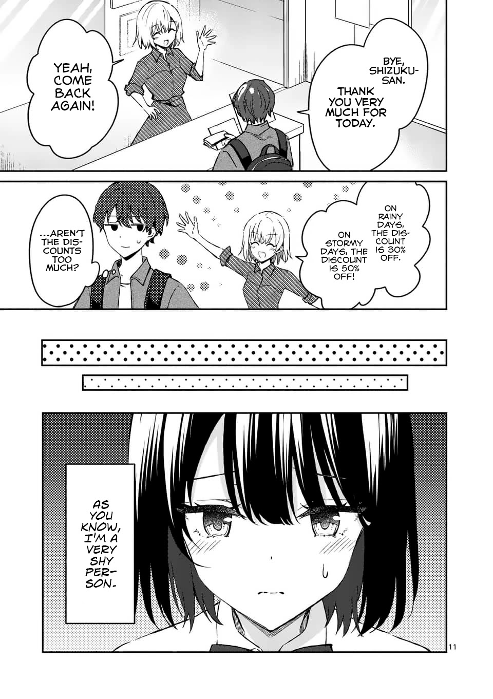 Shiotaiou no Sato-san ga Ore ni dake Amai chapter 9 page 11