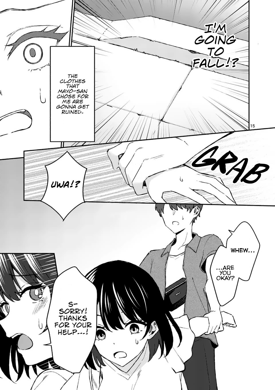 Shiotaiou no Sato-san ga Ore ni dake Amai chapter 9 page 15