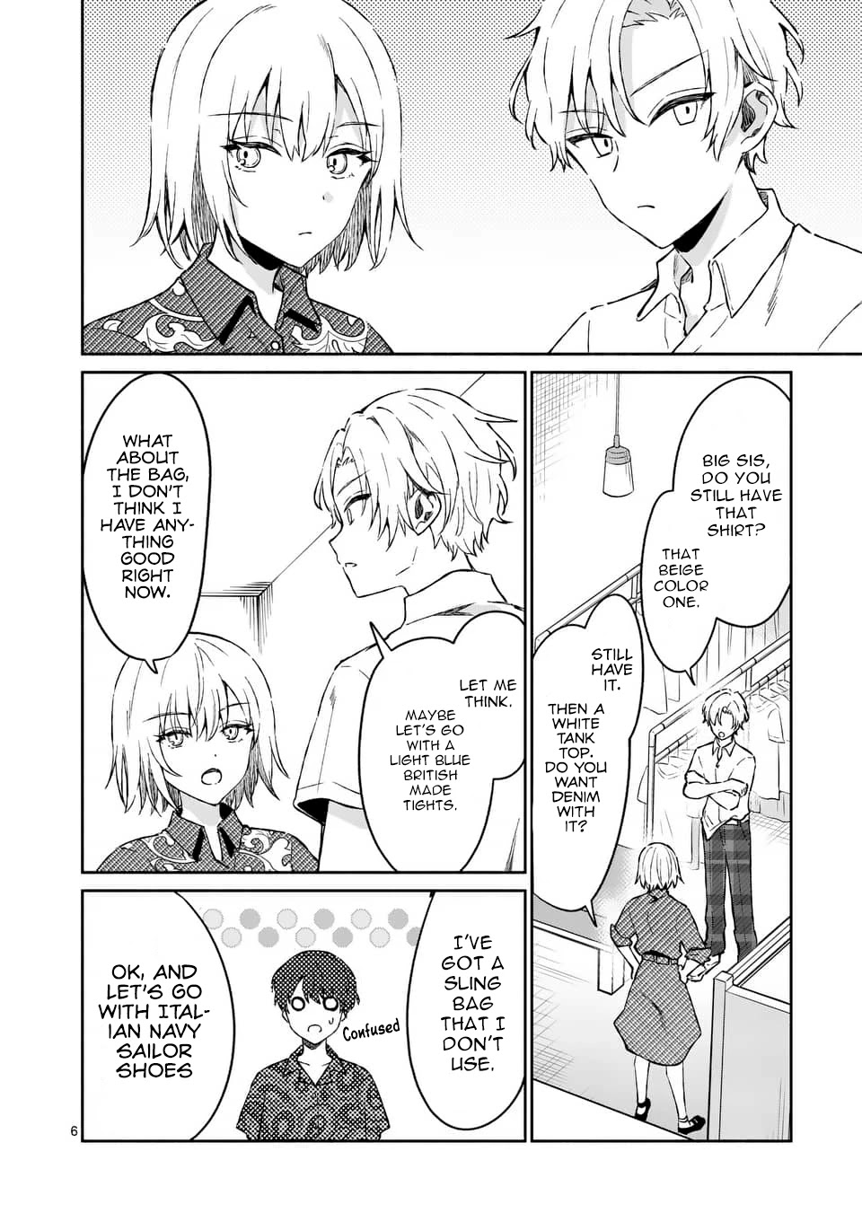 Shiotaiou no Sato-san ga Ore ni dake Amai chapter 9 page 6