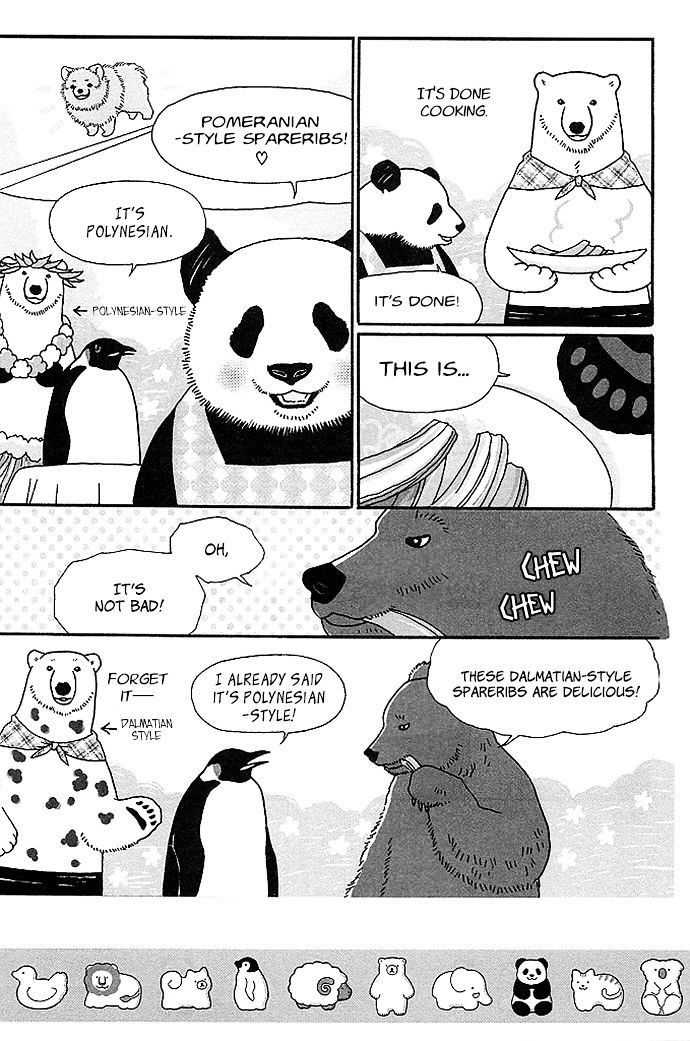 Shirokuma Cafe chapter 23 page 9