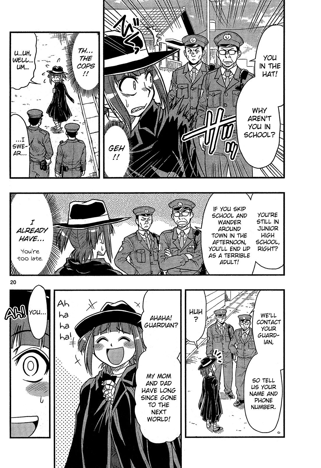 Shitei Bouryoku Shoujo Shiomi-chan chapter 1 page 24