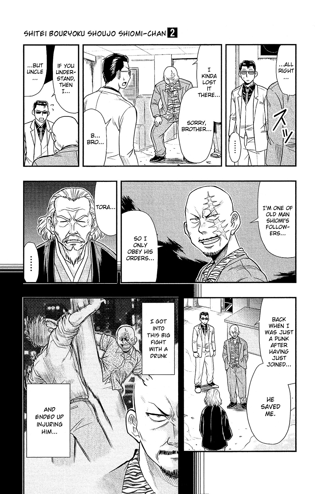 Shitei Bouryoku Shoujo Shiomi-chan chapter 10 page 14