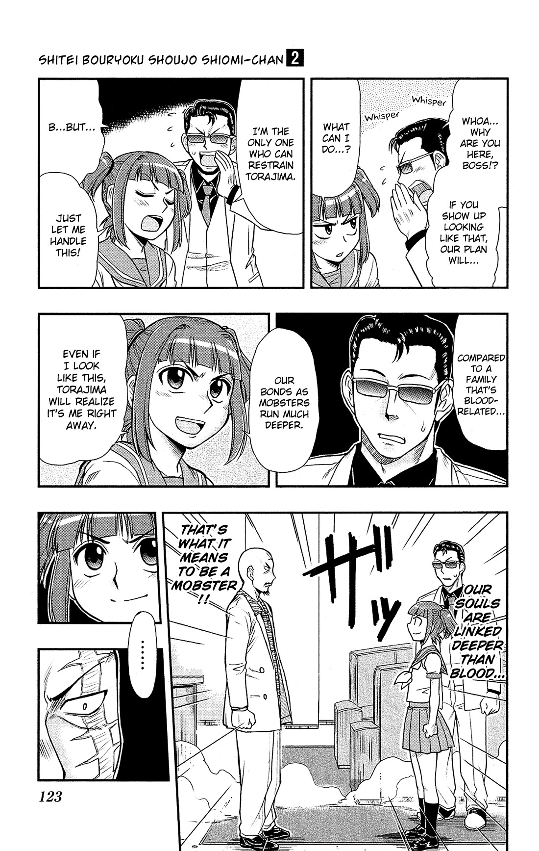 Shitei Bouryoku Shoujo Shiomi-chan chapter 10 page 18