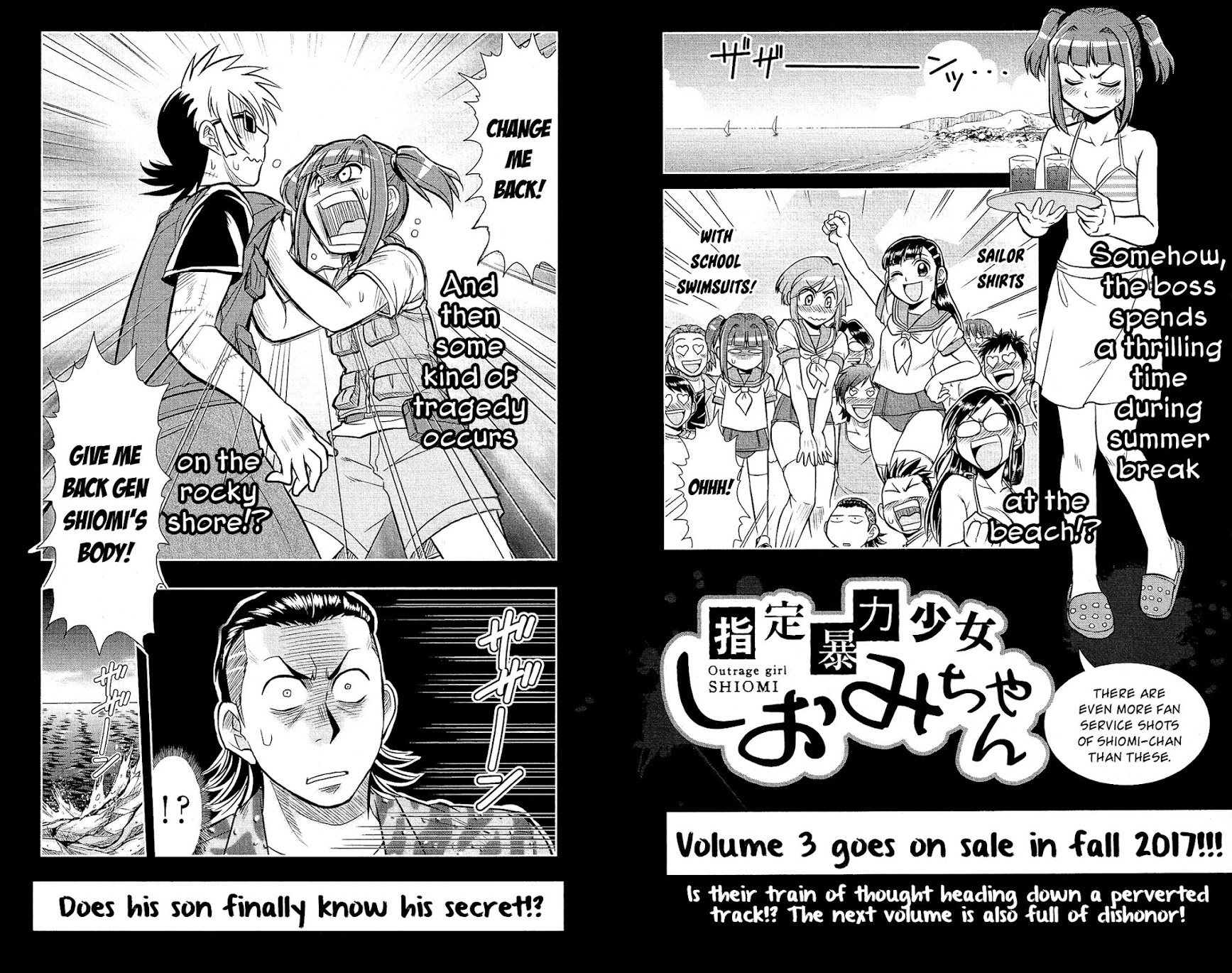 Shitei Bouryoku Shoujo Shiomi-chan chapter 11 page 28