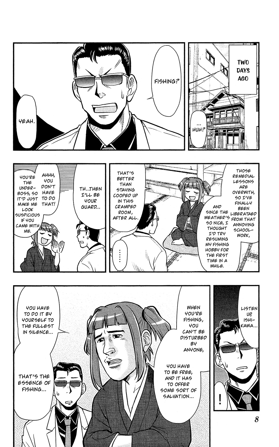 Shitei Bouryoku Shoujo Shiomi-chan chapter 12 page 8