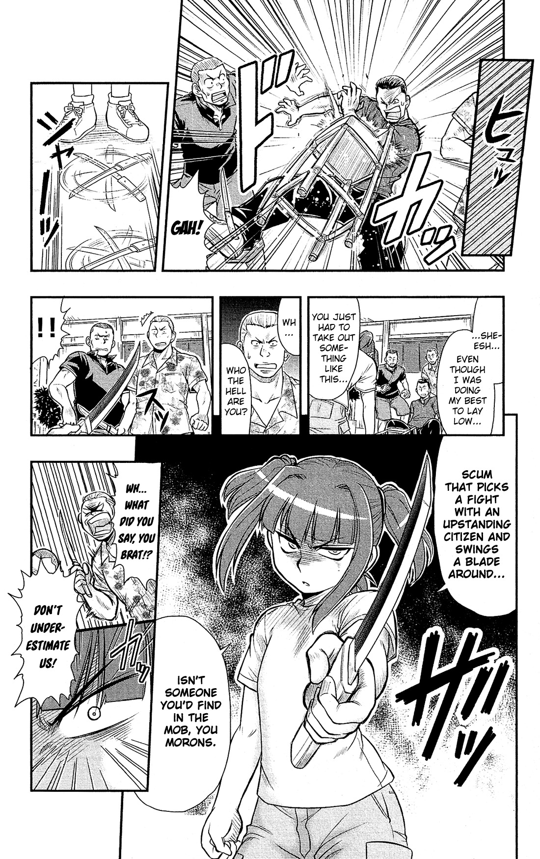 Shitei Bouryoku Shoujo Shiomi-chan chapter 13 page 19